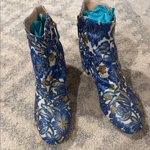 Tory Burch Shelby Brocade Boots